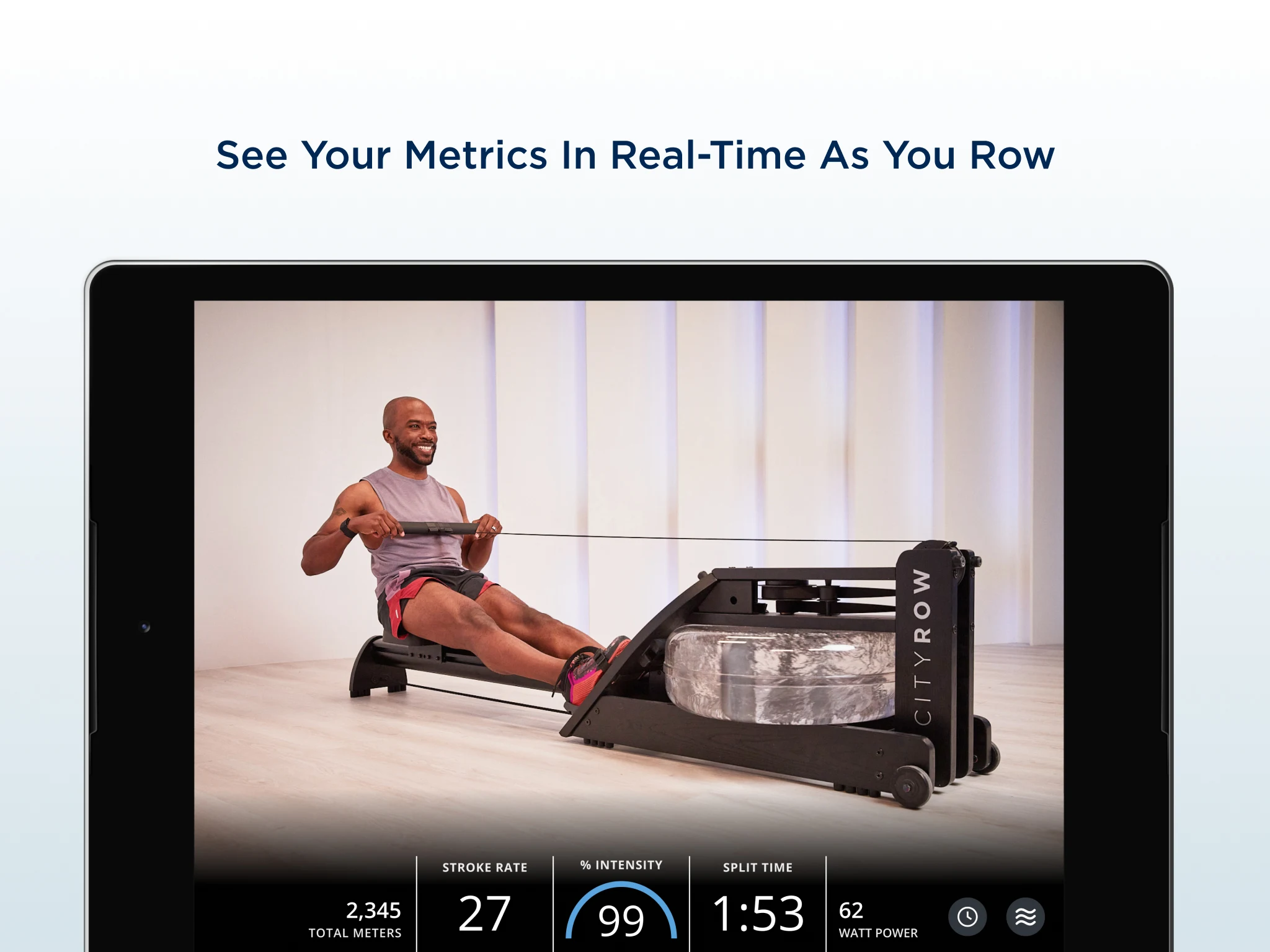CITYROW: at home fitness screenshot